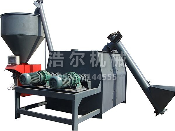 HR-80 臥式雙軸無(wú)重力干粉砂漿(膩?zhàn)臃?生產(chǎn)線